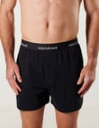 Mitch Dowd Knit Boxer Short, 3-Pack, Black product photo View 02 S