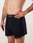 Mitch Dowd Knit Boxer Short, 3-Pack, Black product photo View 04 S