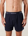 Mitch Dowd Knit Boxer Short, 3-Pack, Navy product photo View 02 S