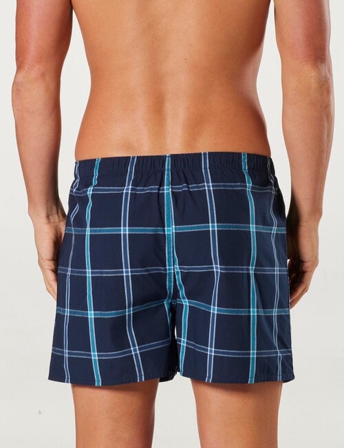 Mitch Dowd Painted Diamond Boxer Short, 3-Pack, Blue Patterns product photo View 03 L