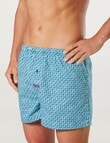 Mitch Dowd Painted Diamond Boxer Short, 3-Pack, Blue Patterns product photo View 04 S