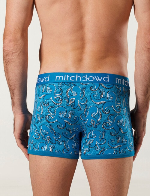 Mitch Dowd Octopus Bamboo-Blend Trunk, Blue product photo View 02 L