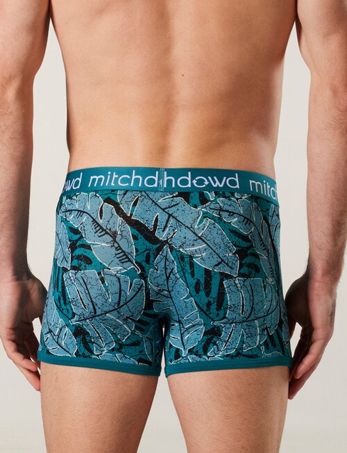 Mitch Dowd Leaf Bamboo-Blend Trunk, Blue product photo View 02 L