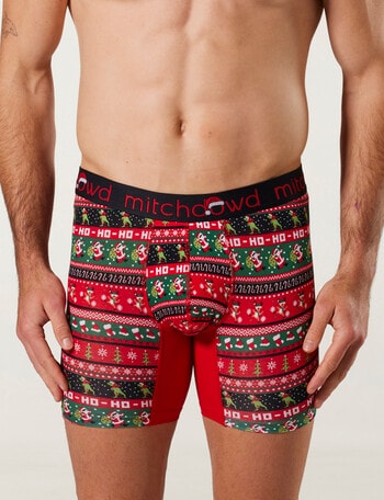 Mitch Dowd Christmas Sweater Mid Comfort Trunk, Red product photo