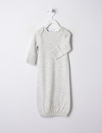 Milly & Milo Merino Blend Gown, Grey Marle product photo