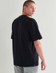 Tarnish Oversize Tee, Black product photo View 02 S
