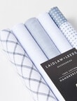 Laidlaw + Leeds Summer Hankies, 5-Pack, Grey product photo View 02 S