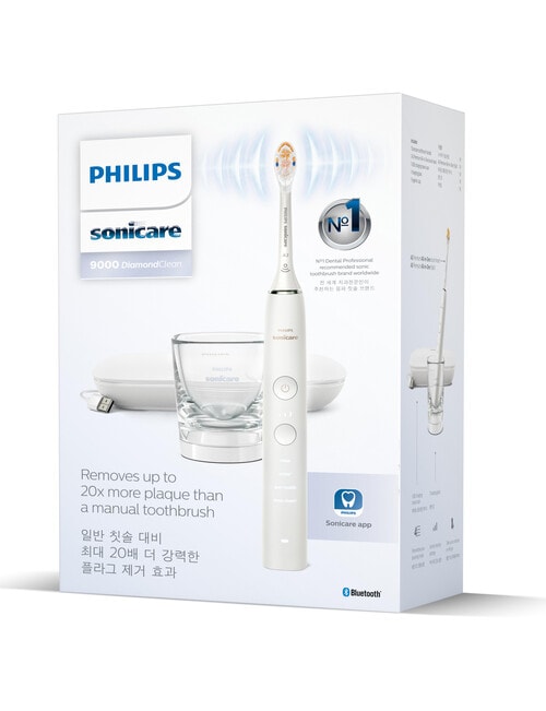 Philips Sonicare DiamondClean 9000 Electric Toothbrush, White, HX9912/63 product photo View 04 L