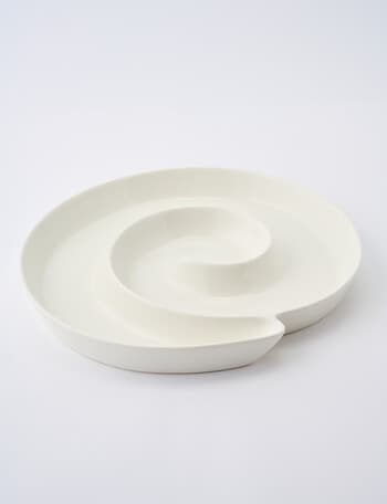 Amy Piper Merge Spiral Platter, 27cm product photo