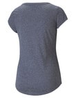 Puma Performance Heather Cat Tee, Peacoat product photo View 02 S