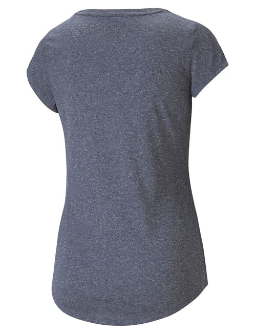 Puma Performance Heather Cat Tee, Peacoat product photo View 02 L