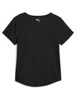 Puma Fit Logo Ultrabreathe Tee, Black Gold product photo View 02 S