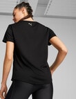 Puma Fit Logo Ultrabreathe Tee, Black Gold product photo View 05 S