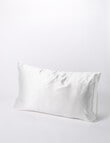 Kate Reed Silk Pillowcase, Snow product photo