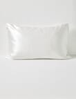 Kate Reed Silk Pillowcase, Snow product photo View 02 S