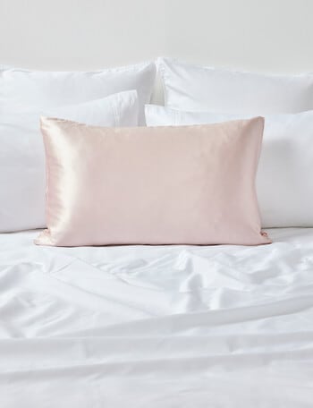 Kate Reed Silk Pillowcase, Rose product photo