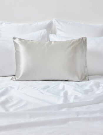 Kate Reed Silk Pillowcase, Pumice product photo