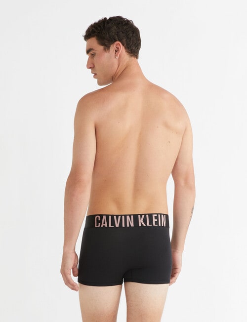 Calvin Klein Intense Power Cotton Trunk, Black product photo View 03 L