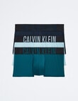 Calvin Klein Intense Power Low Rise Micro Trunk, Aqua, Blue & Navy product photo