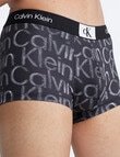Calvin Klein 1996 Low Rise Micro Trunk, Glitch Logo product photo View 03 S