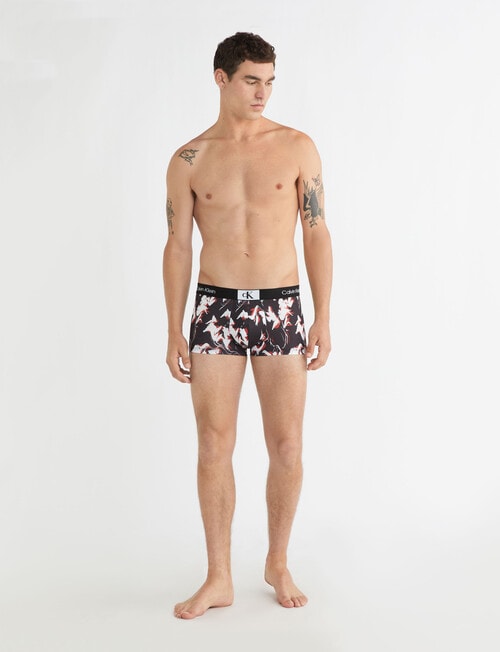 Calvin Klein 1996 Low Rise Micro Trunk, Ripple Floral product photo View 03 L