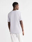 Calvin Klein Short Sleeve Structure Sleep Top, Dapple Grey product photo View 02 S
