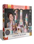 FAO Schwarz Toy Wood Castle Blocks, 75-Pieces, Pink product photo View 02 S