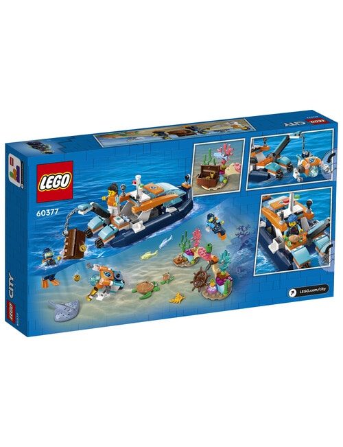 LEGO City Explorer Diving Boat, 60377 product photo View 07 L