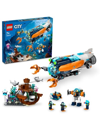 LEGO City Deep-Sea Explorer Submarine, 60379 product photo