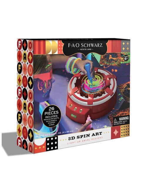 FAO Schwarz Toy Spin Art 3D with LED Arts & Crafts