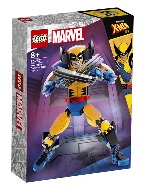 LEGO Superheroes Wolverine Construction Figure, 76257 product photo View 02 L