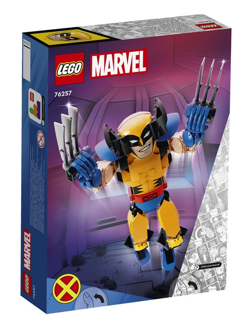 LEGO Superheroes Wolverine Construction Figure, 76257 product photo View 06 L