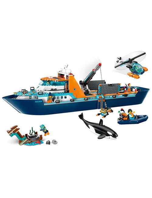 LEGO City Arctic Explorer Ship, 60368 - Lego & Construction