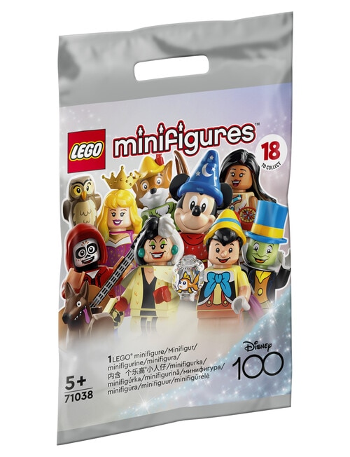 LEGO Minifigures Minifigures Disney 100, 71038 product photo View 02 L