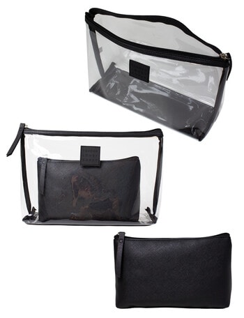 Tender Love + Carry Travel Twin Set, Black product photo