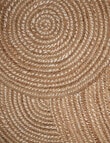 M&Co Jute Ripples Rug, 200x290cm product photo View 03 S