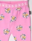 Bonds Blooming Petals Flared Leggings, Pink product photo View 02 S