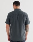 Chisel Soft Touch Short Sleeve Shirt, Charcoal product photo View 02 S