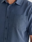 Chisel Soft Touch Short Sleeve Shirt, Navy product photo View 04 S