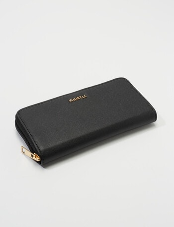 Whistle Large Zip Wallet, Black product photo