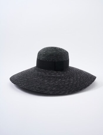 Whistle Accessories Jasmine Sun Hat, Black product photo