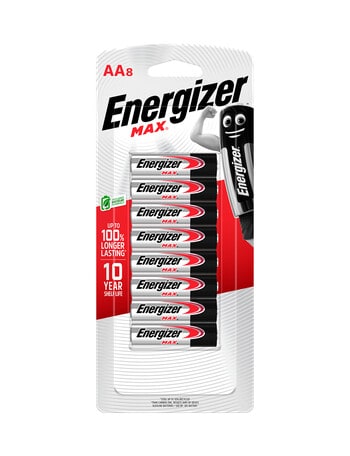 Energizer Max AA Battery, 8-Pack product photo