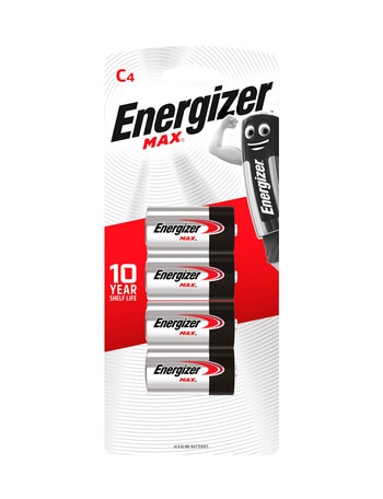 Energizer Max C Battery, 4-Pack product photo