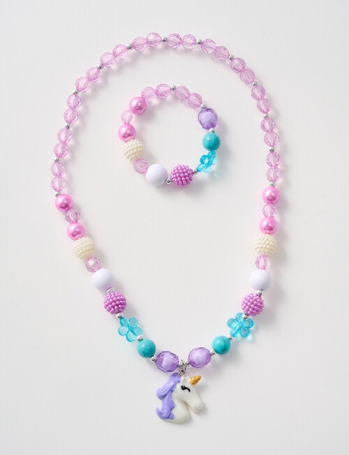 Mac & Ellie Unicorn Jewellery Set, Purple product photo