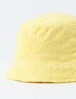 Mac & Ellie Sunny Towelling Bucket Hat, Yellow product photo View 02 S