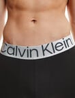 Calvin Klein Reconsidered Cotton Boxer Brief, 3-Pack, Black product photo View 04 S