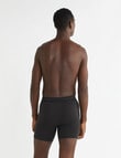 Calvin Klein Engineered Cotton Boxer Brief, 3-Pack, Black product photo View 03 S