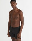 Calvin Klein Engineered Cotton Boxer Brief, 3-Pack, Black product photo View 04 S