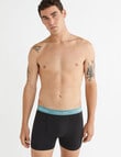 Calvin Klein Engineered Cotton Stretch Trunk, 3-Pack, Black product photo View 04 S