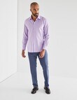 Laidlaw + Leeds Clooney Shirt, Lilac product photo View 03 S